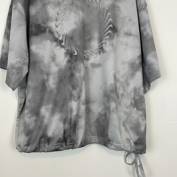 Nike Woman’s SPTCAS Short Sleeve Jersey Pullover Shirt. Plus Size 2X. Grey. - Picture 8 of 14